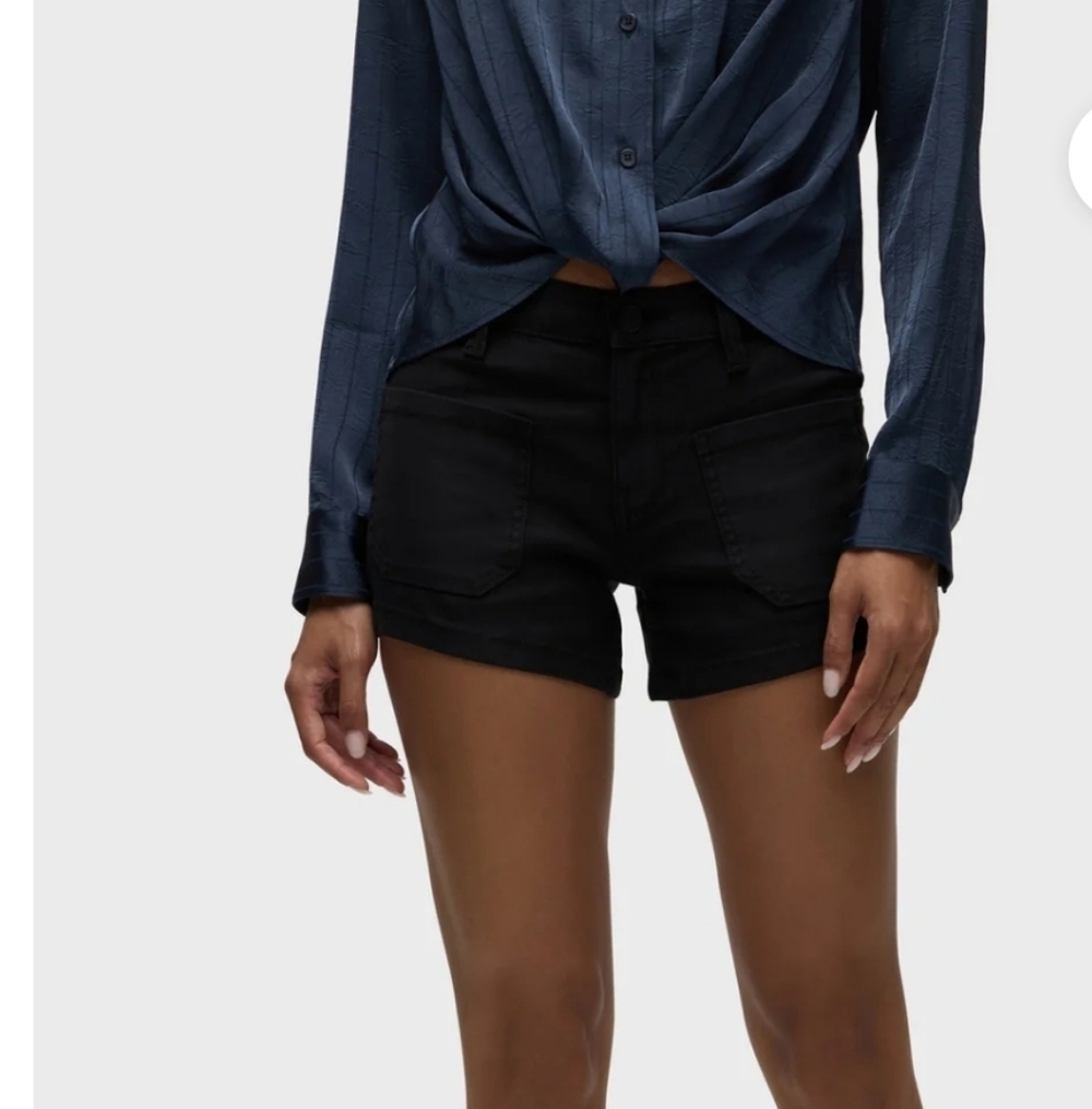 Hudson Collection Black Beauty Denim Women's Shorts Size 27
